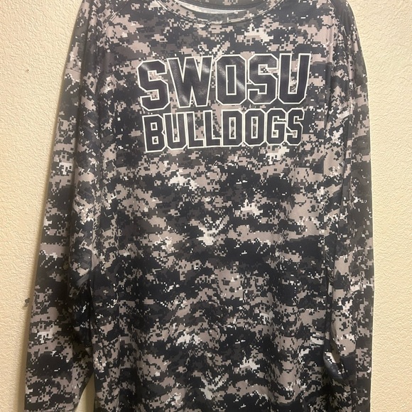 SWOSU Bulldogs Camo Long Sleeve Tee - Picture 1 of 4